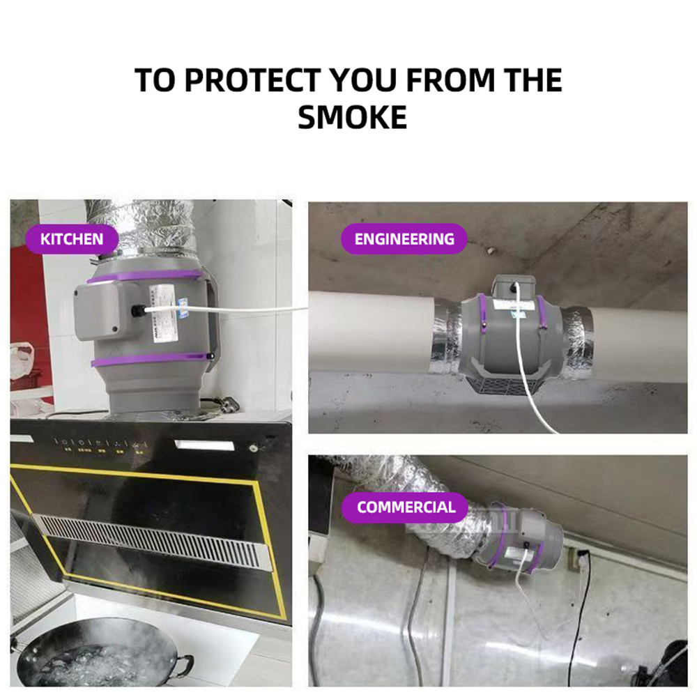 Campana extractora de cocina p - Commercial Kitchen Hood Exhaust Fans reseña y precio