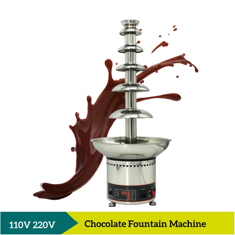 Máquina comercial de cascada d - Chocolate Fountain Commercial reseña y precio