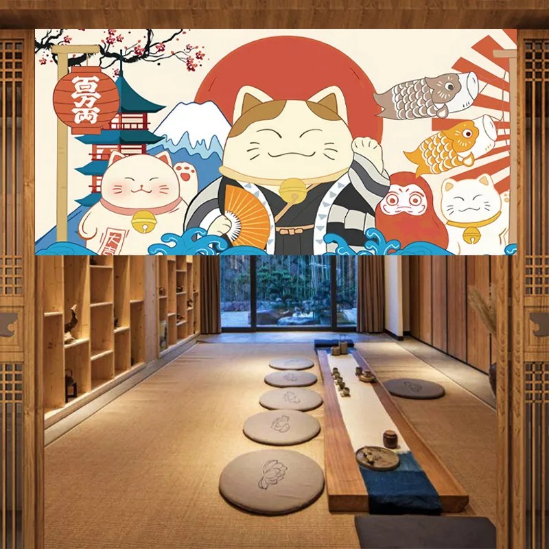 Cortina Japonesa Noren VIKAMA  - Commercial Kitchen Installation reseña y precio