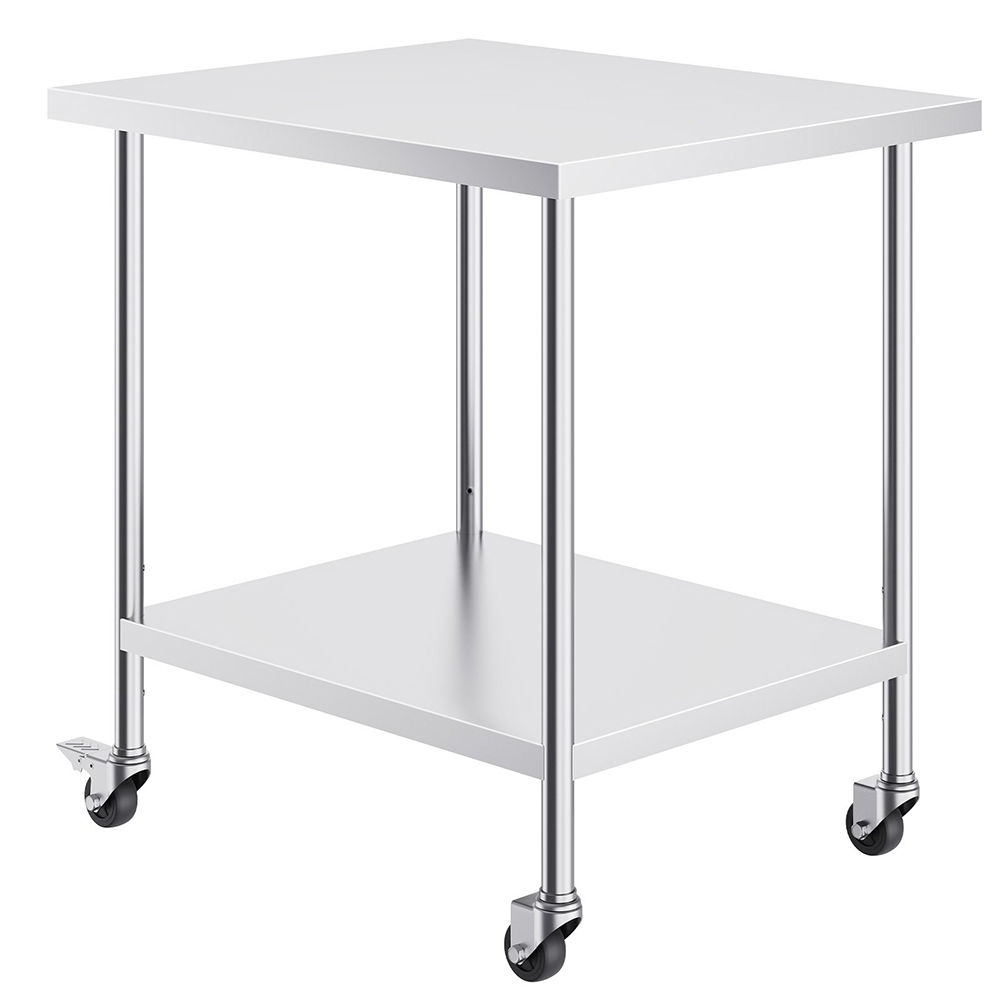 Mesa comercial de acero inoxid - Commercial Kitchen Backsplash reseña y precio