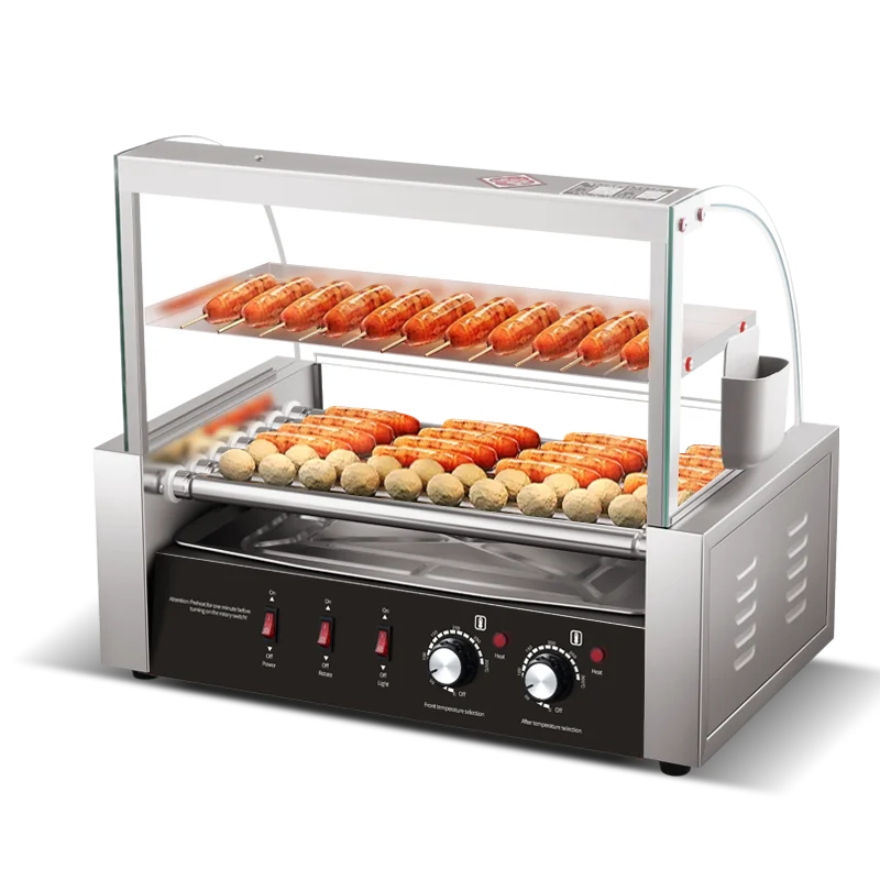 Máquina de Asar Salchichas Com - Hot Dog Roller Grill reseña y precio