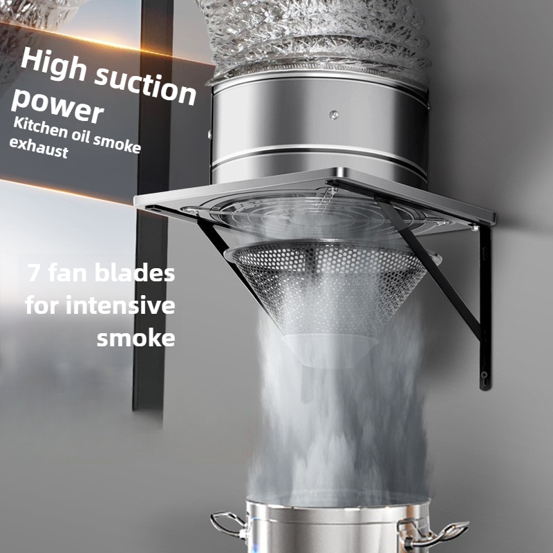Extractor de aire de 6/8 pulga - Commercial Kitchen Exhaust Fan reseña y precio