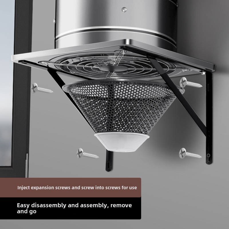 Extractor de aire de 6/8 pulga - Commercial Kitchen Exhaust Fan reseña y precio